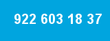 922 603 18 37
